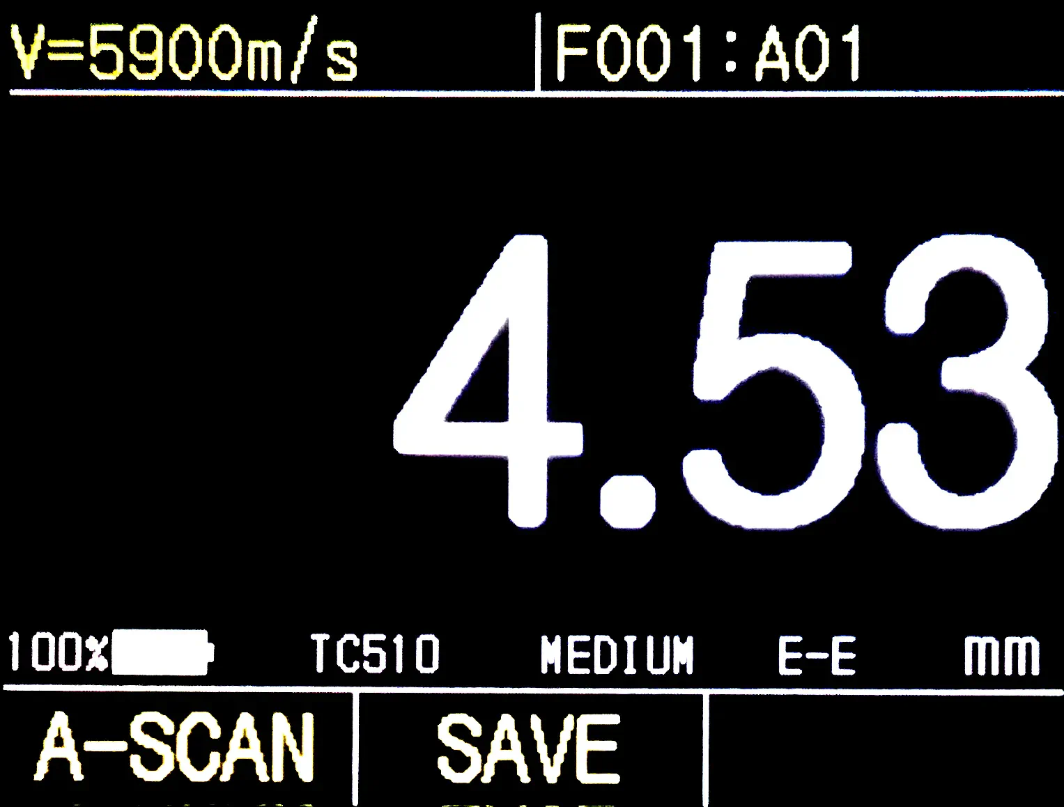 Scan-I A Scan Handheld Thickness Gauge — 5