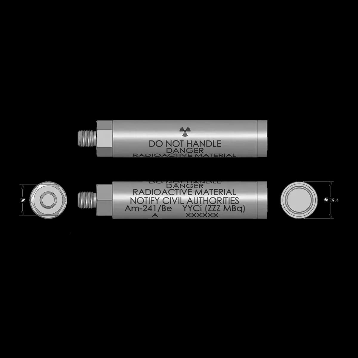 Am-241/Be Oil Well Logging Neutron Source X9089