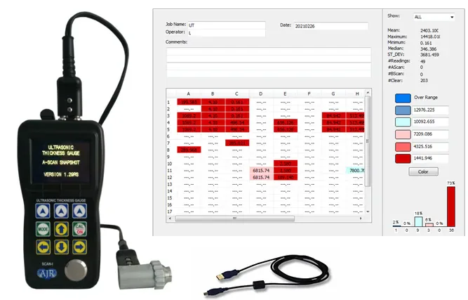 Scan-I A Scan Handheld Thickness Gauge — 6