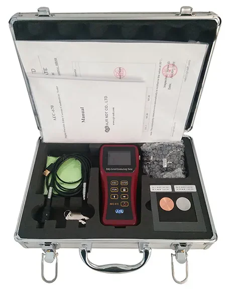 AJR NDT AEC670 Eddy Current Electrical Conductivity Meter — 2