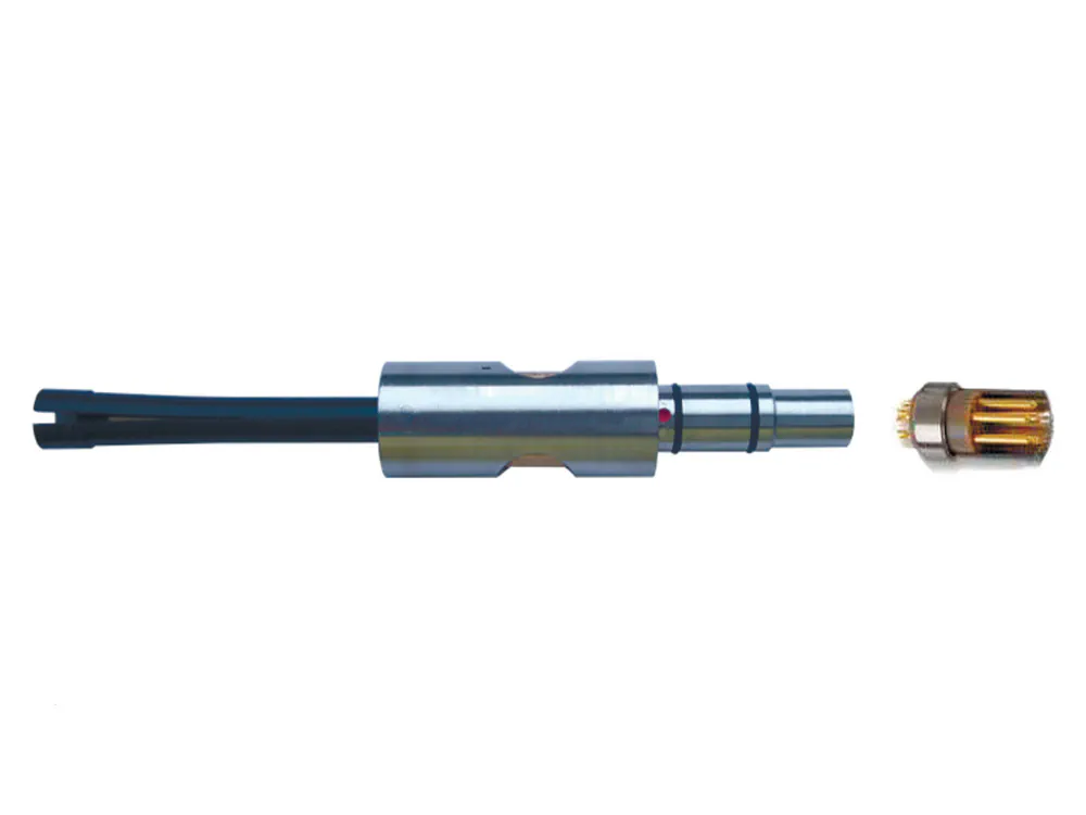 Dynamic Rotating Bolt Hole Probe with Flexible Tip (coils are positioned at right angles to the probe shaft length; Differential Unshielded) — 2