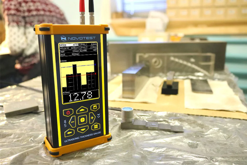 Ultrasonic Thickness Gauge NOVOTEST UT-2A (A-scan) — 7