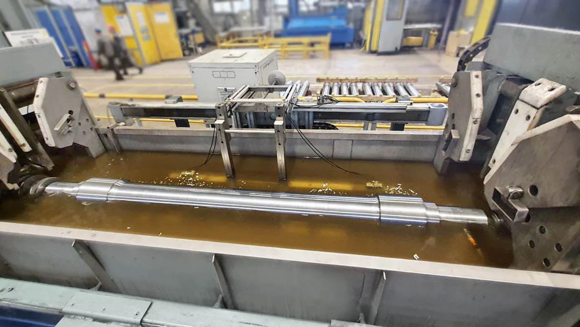 AUTS Axle-4 OS-4 System for automated ultrasonic inspection of railway axles during production — 6
