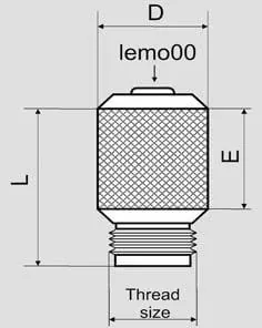 Angle Beam Single Element Probe (USA version) — 2