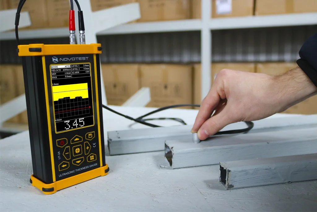 Ultrasonic Thickness Gauge NOVOTEST UT-2A (A-scan) — 8