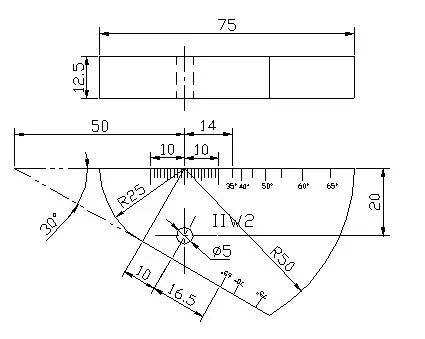V2 UT Test Block — 2
