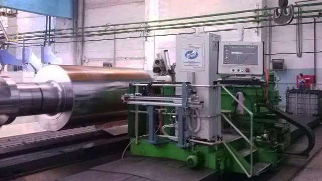 SNK B-35 (L) Automated Ultrasonic and Eddy Current System for Mill Roll Testing — 2