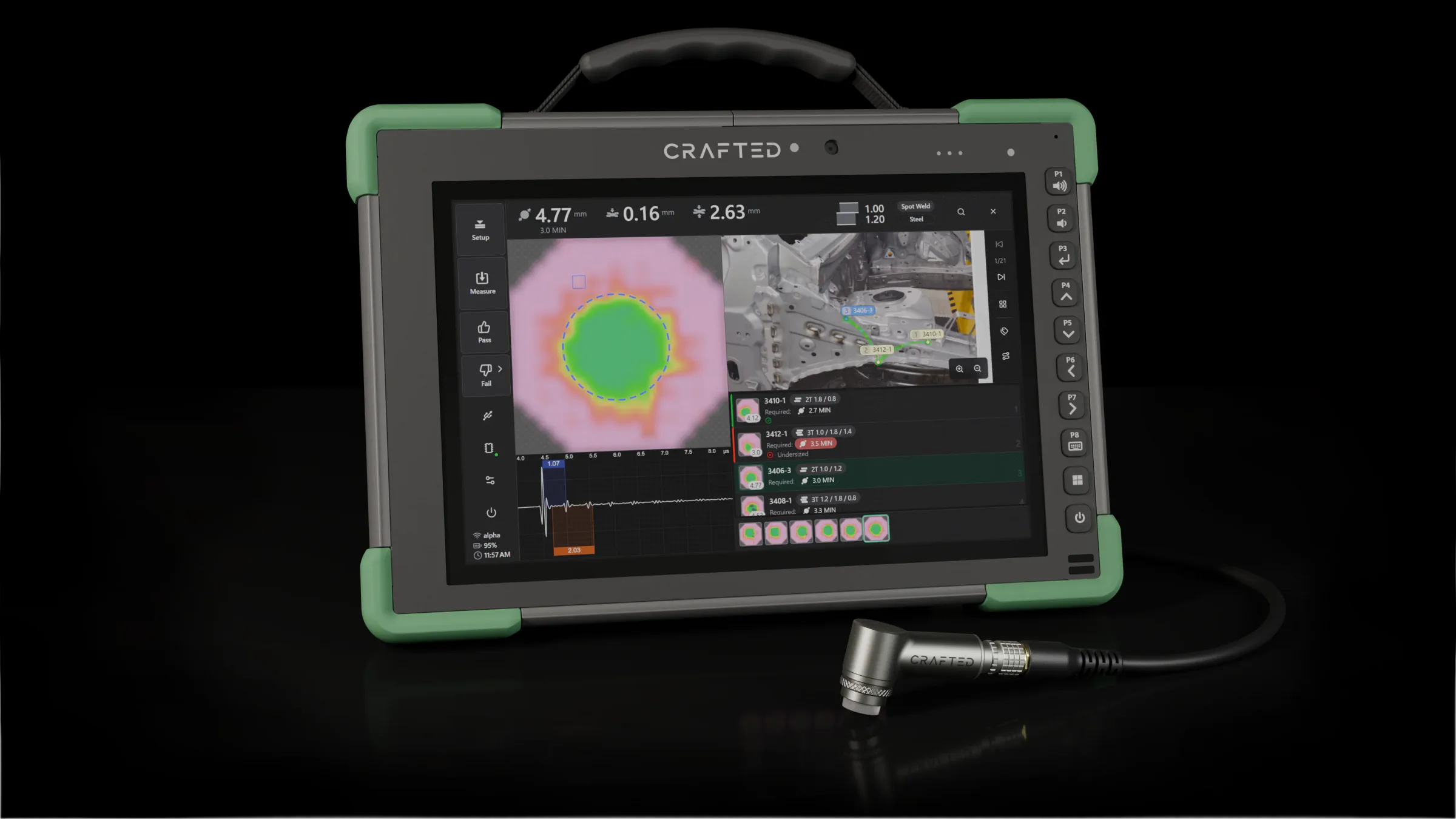 A25 Rugged Ultrasonic Inspection System — 3