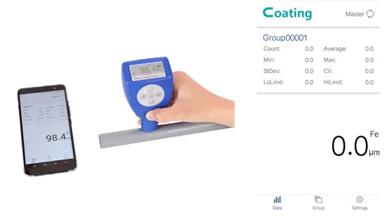 ACT2300 Bluetooth Coating Thickness Gauge — 4