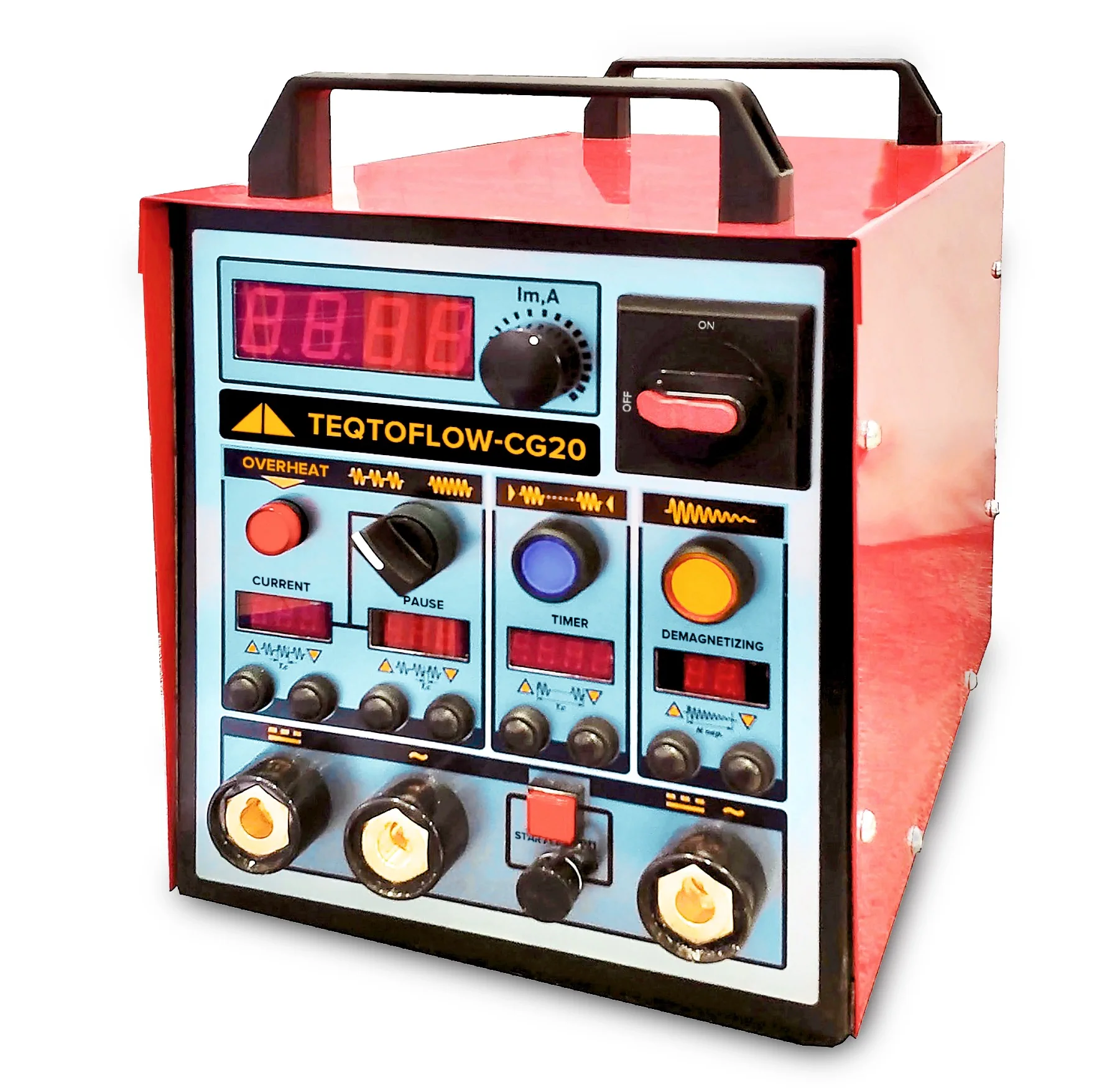 Teqtoflow-CG20 - Portable magnetic particle flaw detector — 2