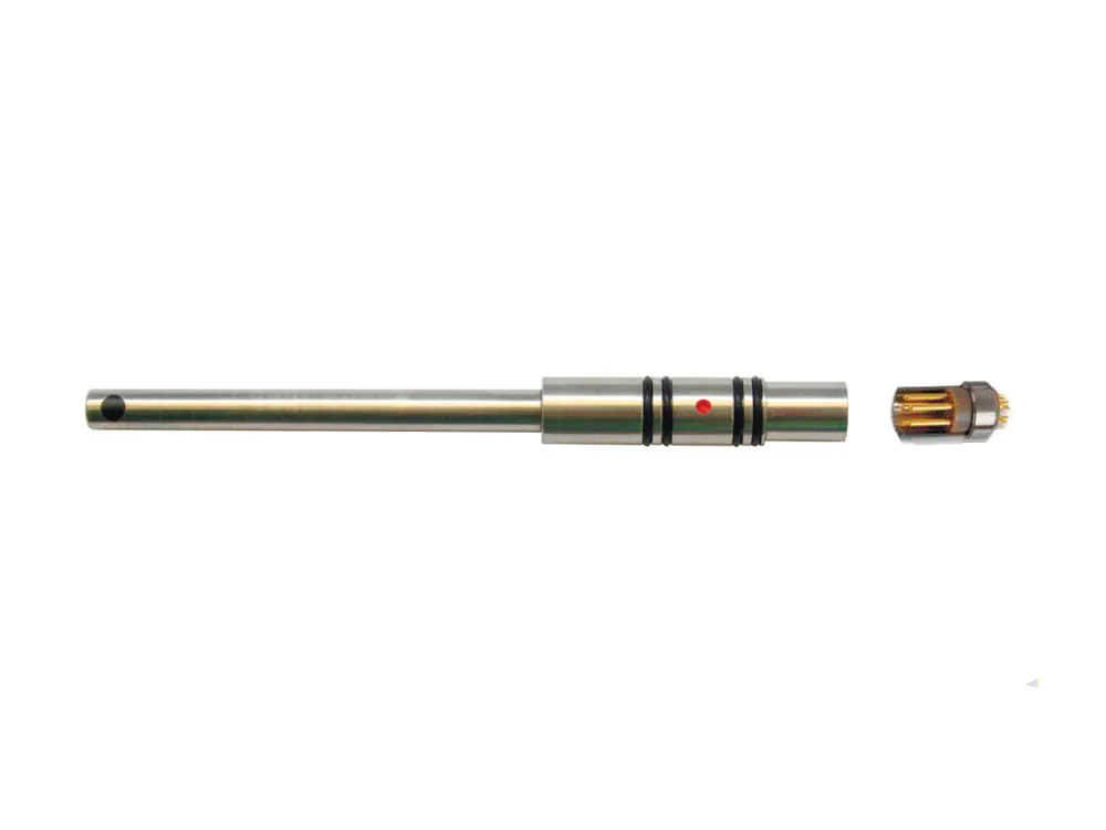 Dynamic Rotating Rigid Probe (with stainless steel housing) for bolt holes testing (coils are positioned at right angles to the probe shaft length, Differential Unshielded) — 2