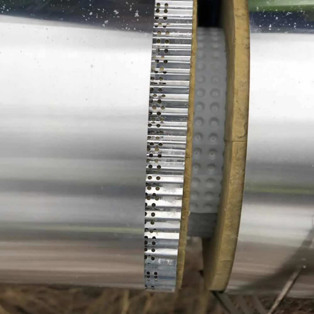 Perforated Aluminum Corrugated Wrap — 3