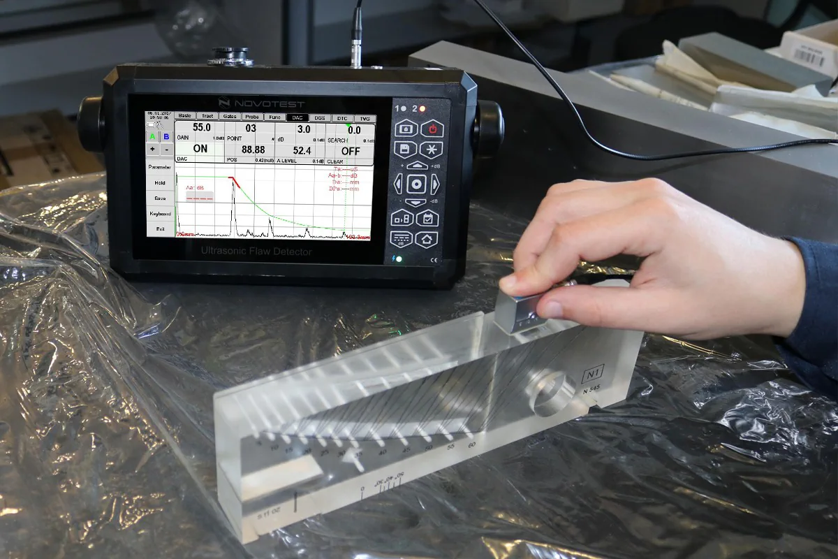 Ultrasonic Flaw Detector NOVOTEST UD3701 — 6