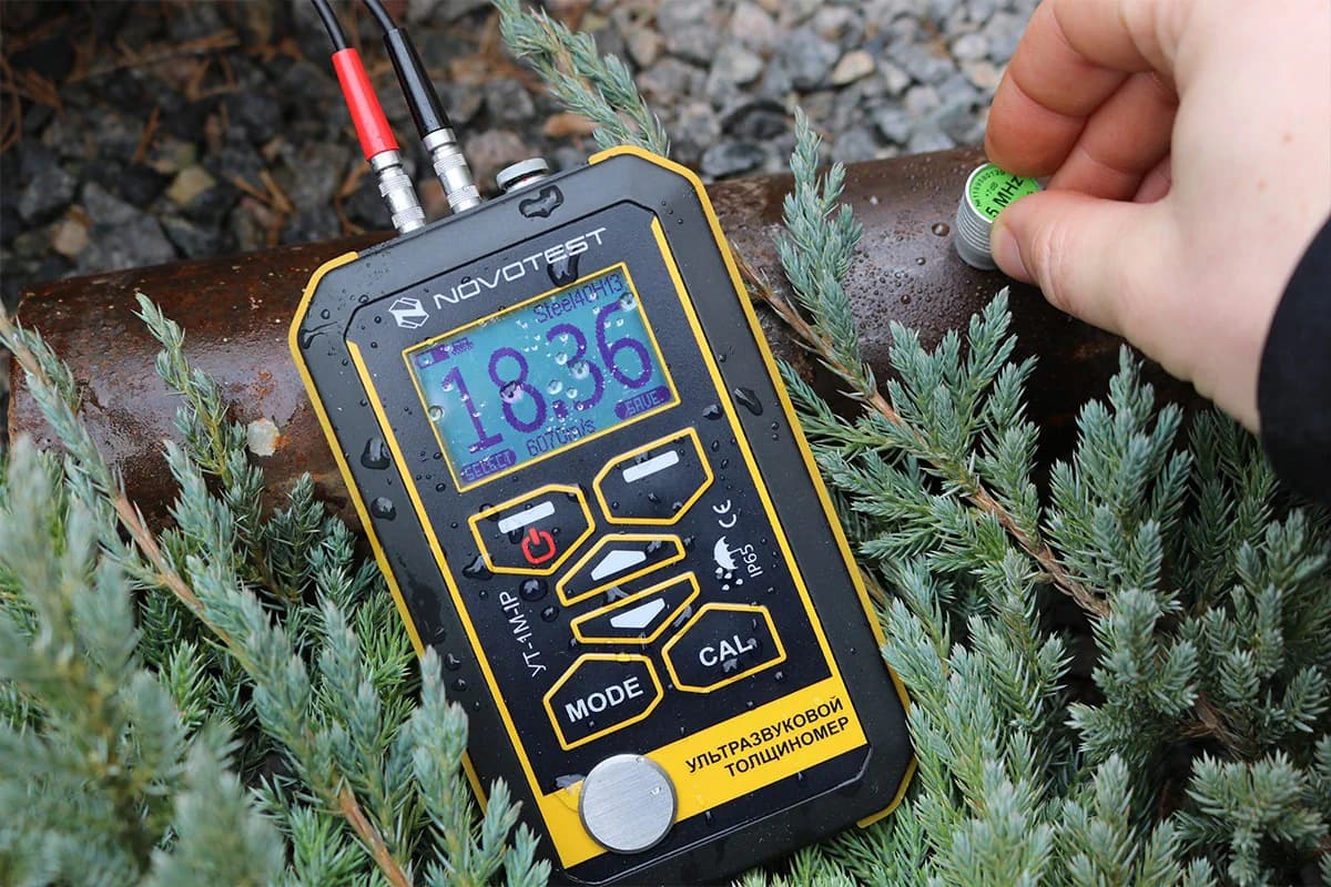 Ultrasonic Thickness Gauge NOVOTEST UT-1M-IP — 6