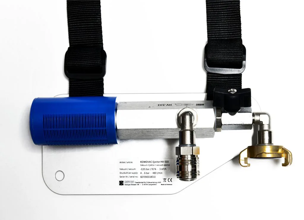 KOWOVAC Ejector, Compressed Air Operation — 3