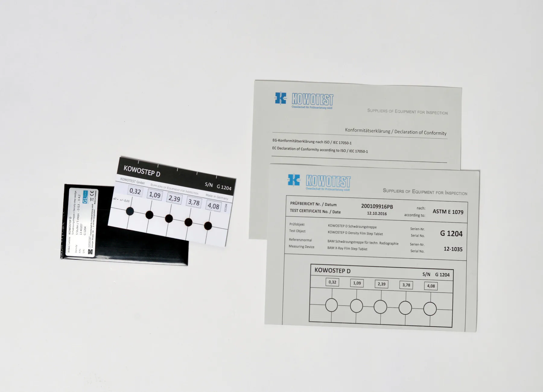 KOWOSTEP D Density Step Tablet