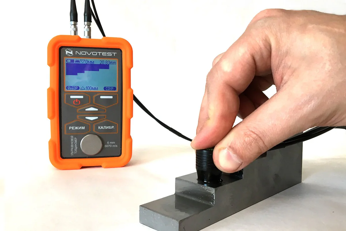Ultrasonic Thickness Gauge NOVOTEST UT-1M — 7