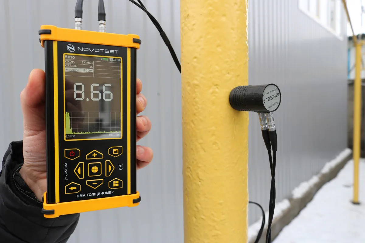 EMAT Thickness Gauge NOVOTEST UT-3M-EMA — 5