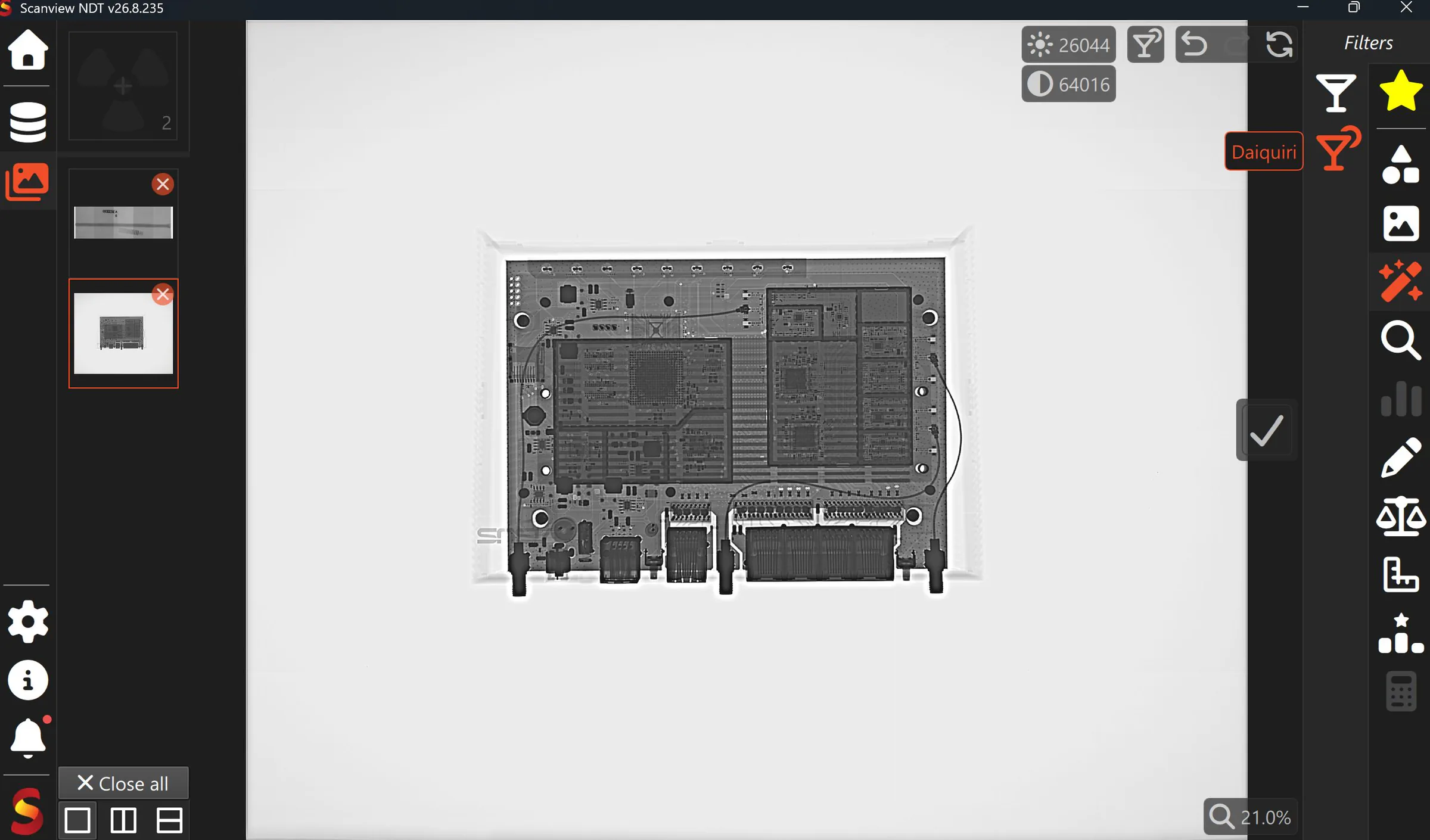 ScanView NDT X-ray Imaging Software — 2