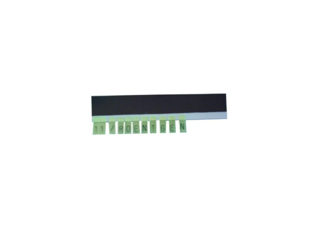 Carrier Strip for Engraved Markers, magnetic, per 10 cm, max. 30 cm — 2